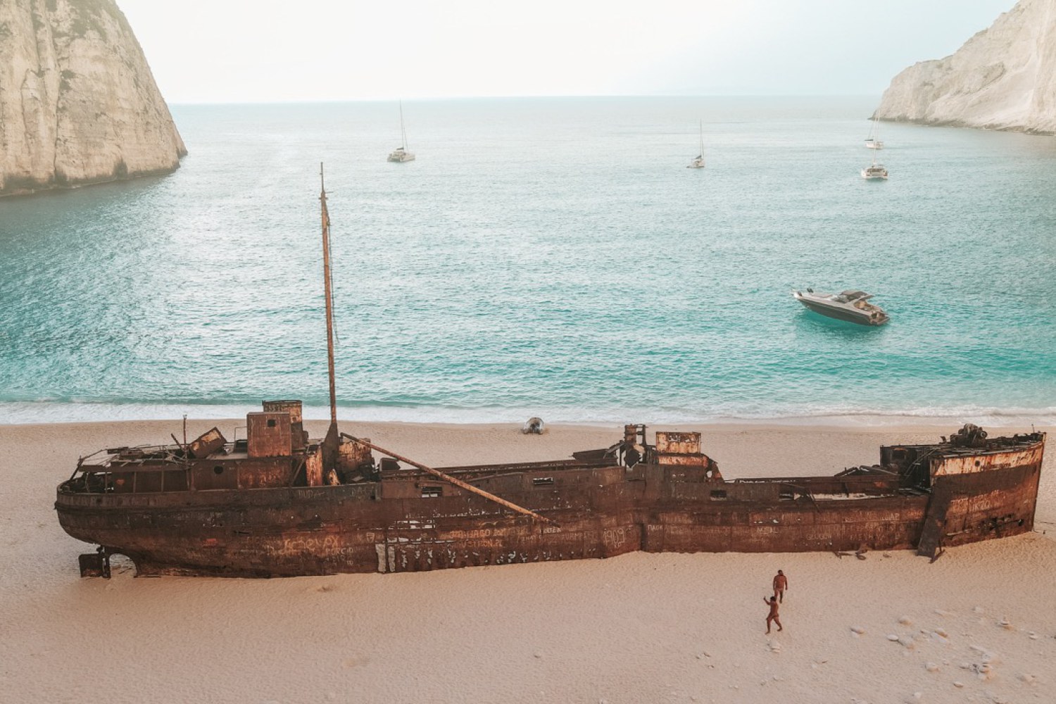 Shipwreck Beach and Blue Caves by Private Boat